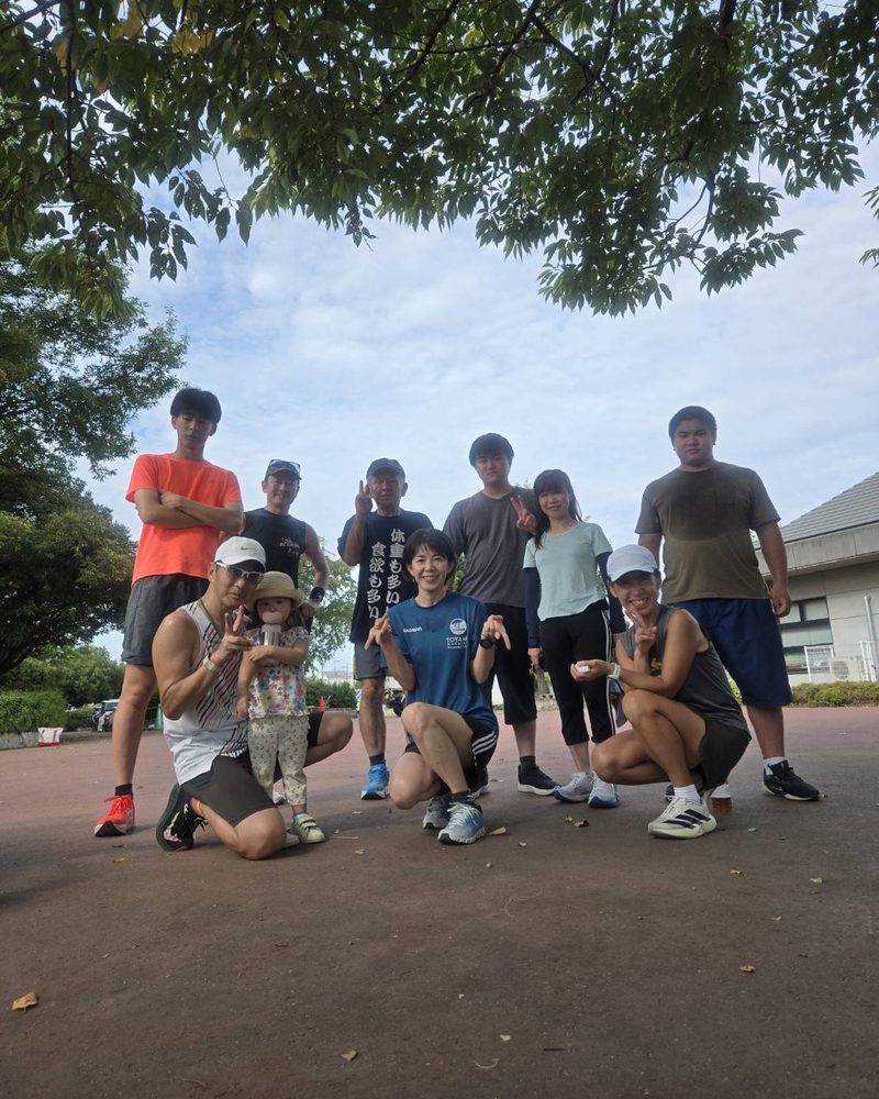 朝活ランの集合写真